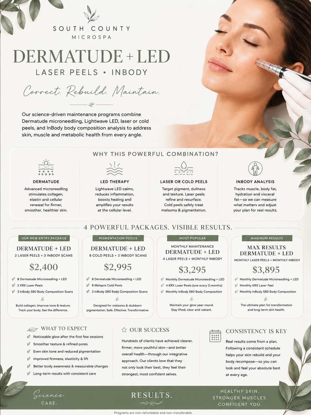 Dermatude + LED